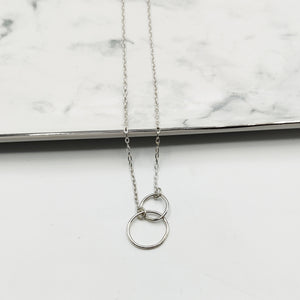 Interlocking Circle Necklace